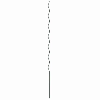 Plantondersteuning 20 pcs Groen 170 x 0,6 x 0,6 cm Staal 2