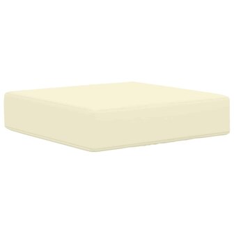 Buiten Zitkussen Cr&egrave;me 40 x 40 x 8 cm 100% Polyester 2