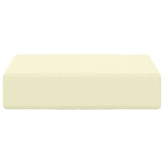 Buiten Zitkussen Cr&egrave;me 40 x 40 x 8 cm 100% Polyester 4