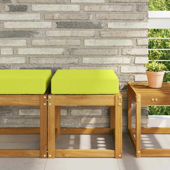 Buiten Zitkussen Groen 40 x 40 x 8 cm 100% Polyester 1