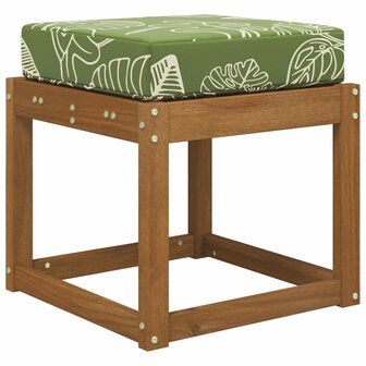 Buiten Zitkussen Groene Bladeren 40 x 40 x 8 cm 100% Polyester 3