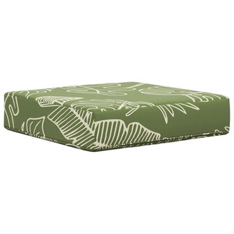 Buiten Zitkussen Groene Bladeren 40 x 40 x 8 cm 100% Polyester 5