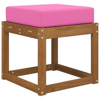 Buiten Zitkussen Roze 40 x 40 x 8 cm 100% Polyester 3