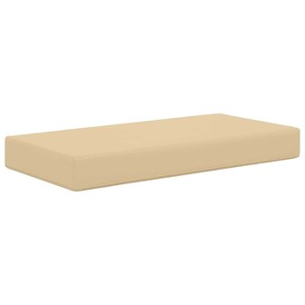 Buiten Zitkussen Beige 80 x 40 x 8 cm 100% Polyester 5