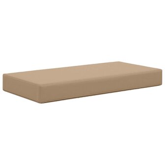 Buiten Zitkussen Taupe 80 x 40 x 8 cm 100% Polyester 5
