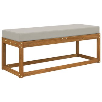 Buiten Zitkussen Grijs 111,5 x 40 x 8 cm 100% Polyester 3