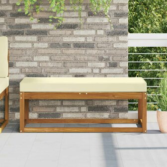 Buiten Zitkussen Cr&egrave;me 115 x 40 x 8 cm 100% Polyester 1