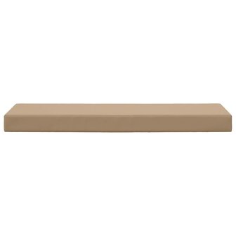 Buiten Zitkussen Taupe 111,5 x 40 x 8 cm 100% Polyester 4