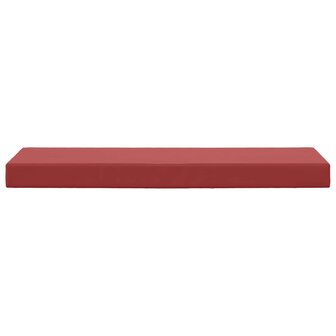 Buiten Zitkussen Wijnrood 111,5 x 40 x 8 cm 100% Polyester 4