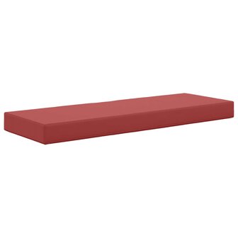 Buiten Zitkussen Wijnrood 111,5 x 40 x 8 cm 100% Polyester 5