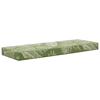 Buiten Zitkussen Groene Bladeren 111,5 x 40 x 8 cm 2