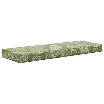 Buiten Zitkussen Groene Bladeren 111,5 x 40 x 8 cm 5