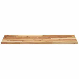 Wastafelblad met olieafwerking 100x40x2 cm massief acaciahout 3
