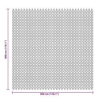 Tenttapijt 3x3 m groen 7