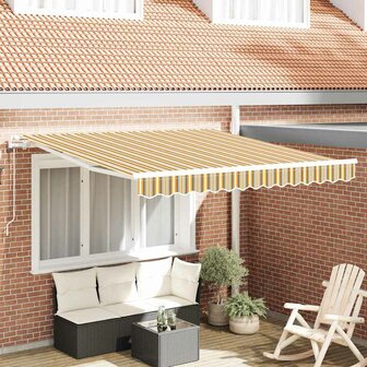 Elektrisch Uittrekbaar Zonnescherm Multikleur 300 x 250 cm 1
