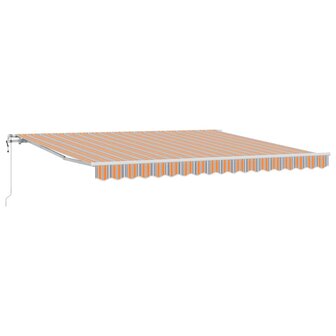 Elektrisch Uittrekbaar Zonnescherm Multikleur 400 &times; 300 cm 2