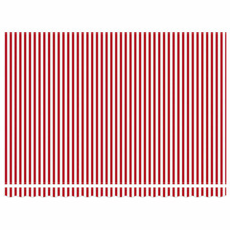 Elektrisch Uittrekbaar Zonnescherm Rood en Wit 450 &times; 300 cm 7