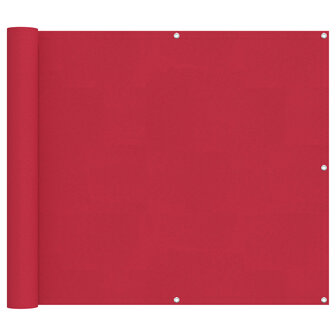 Balkonscherm Bordeauxrood 90 x 200 cm Oxford Stof 2