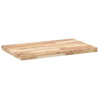 Bureaublad 60x50x4 cm onbehandeld massief acaciahout 4