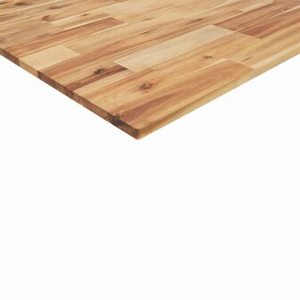 Bureaublad met olieafwerking 60x50x2 cm massief acaciahout 7