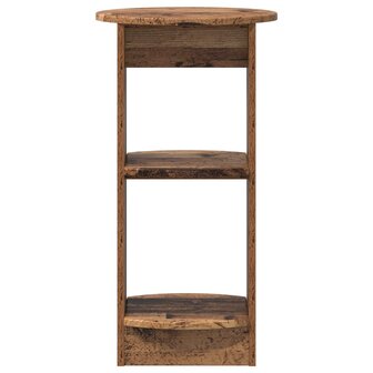 Bijzetkast Oudhout 40 x 40 x 75 cm Geconstrueerd hout 3