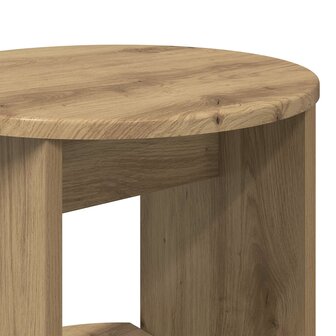 Bijzetkast Artisan Eik 40 x 40 x 75 cm Geconstrueerd hout 7