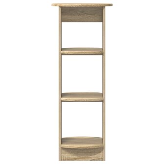 Bijzetkast Sonoma Eiken 40 x 40 x 100 cm Geconstrueerd hout 3