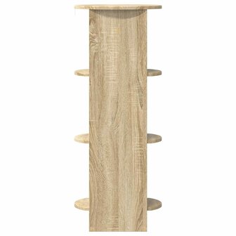 Bijzetkast Sonoma Eiken 40 x 40 x 100 cm Geconstrueerd hout 4