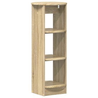 Bijzetkast Sonoma Eiken 40 x 40 x 100 cm Geconstrueerd hout 5