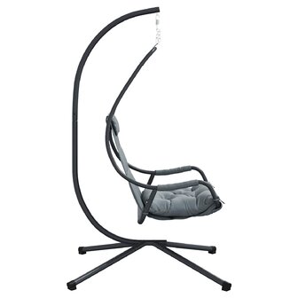 Egg hangstoel Antraciet 94 x 107 x 196,5 cm Staal 6