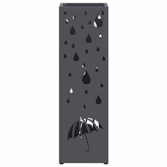 Paraplustandaard Antraciet 15,5 x 15,5 x 49 cm Metaal 4