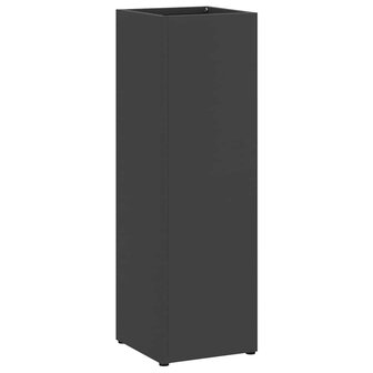 Paraplustandaard met opslag Zwart 15,5 x 15,5 x 49 cm Metaal 2
