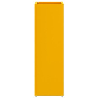 Paraplustandaard Mosterdgeel 15,5 x 15,5 x 49 cm Metaal 4