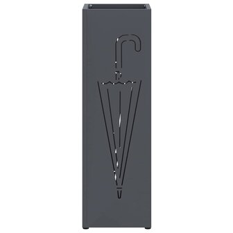 Paraplustandaard Antraciet 15,5 x 15,5 x 49 cm Metaal 4