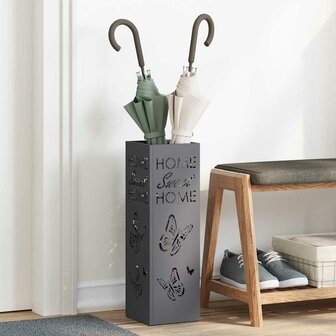 Paraplustandaard Antraciet 15,5 x 15,5 x 49 cm Metaal 1