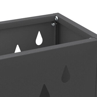 Paraplustandaard Zwart 28 x 12 x 41 cm Staal 5