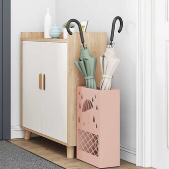 Paraplustandaard Roze 28 x 12 x 41 cm Staal 3