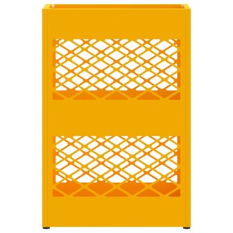 Paraplustandaard Mosterdgeel 28 x 12 x 41 cm Staal 4