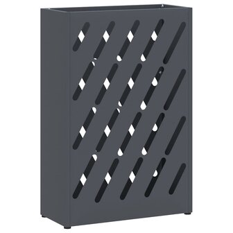 Paraplustandaard Antraciet 28 x 12 x 41 cm Staal 2