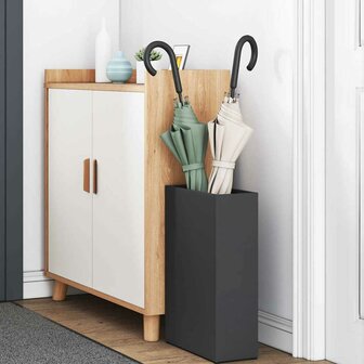Paraplustandaard Zwart 28 x 12 x 41 cm Staal 3