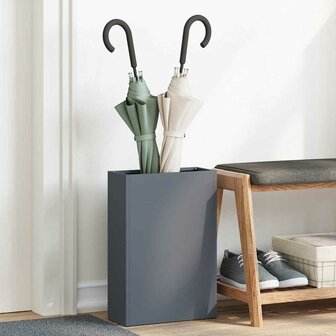 Paraplustandaard Antraciet 28 x 12 x 41 cm Staal 1