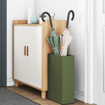 Paraplustandaard Olijfgroen 28 x 12 x 41 cm Staal 3