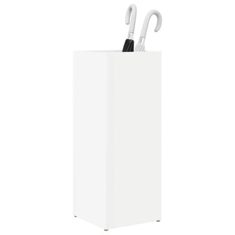 Paraplustandaard met opslag Wit 25 x 24,5 x 64 cm Bewerkt hout 3