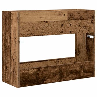 Paraplustandaard Oudhout 65 x 24 x 50 cm Bewerkt hout 7