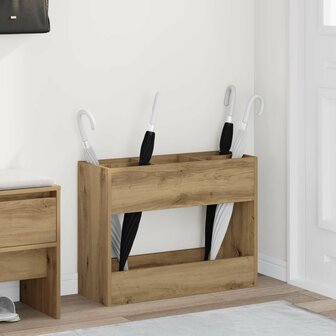 Paraplustandaard Artisan Eiken 65 x 24 x 50 cm Bewerkt hout 1