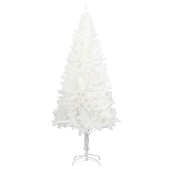Kunstkerstboom met levensechte naalden 120 cm wit 2