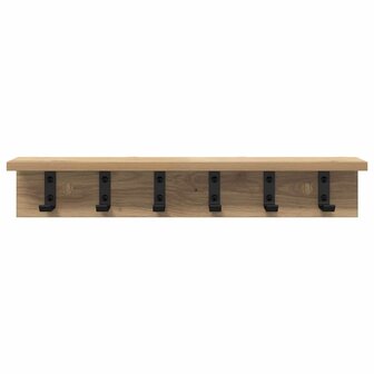 Wandgemonteerde kapstok Artisan Eiken 60 x 10,5 x 10,5 cm 5