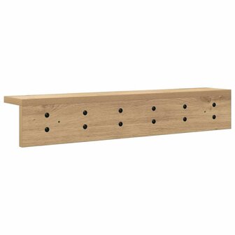 Wandgemonteerde kapstok Artisan Eiken 60 x 10,5 x 10,5 cm 7