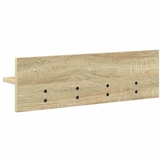 Wandgemonteerde kapstok Sonoma Eiken 60 x 10,5 x 18 cm 7
