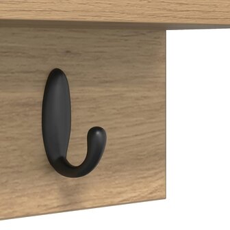Wandgemonteerde kapstok Artisan Eiken 60 x 10,5 x 18 cm 9